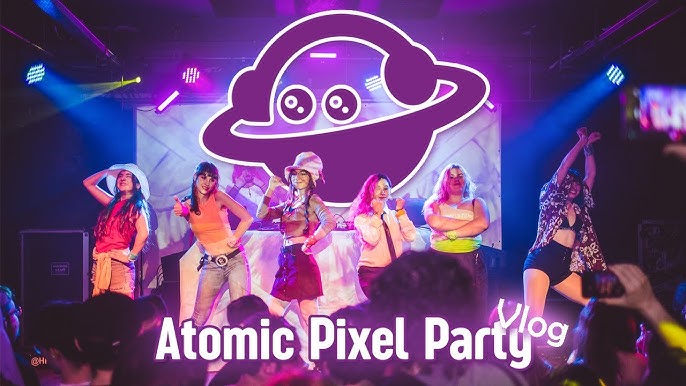 atomic pixel party fiesta otaku