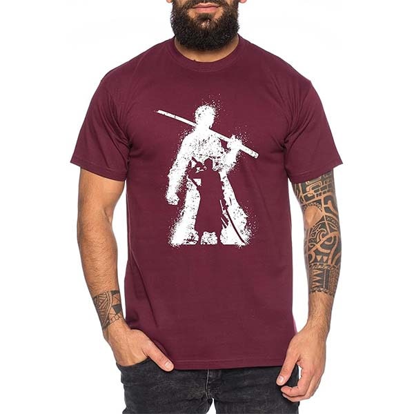 Camiseta Roronoa Zoro Granate