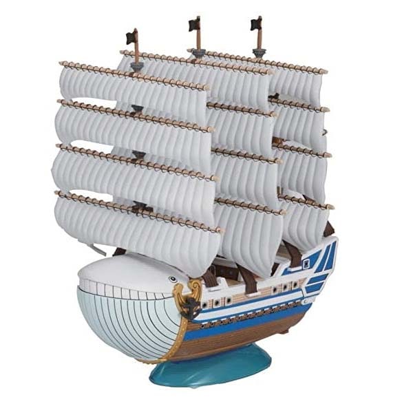 Figura Bandai del barco de Barbablanca (Moby Dick)