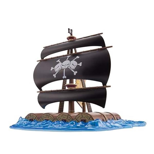 Figura Bandai del primer barco de Barbanegra