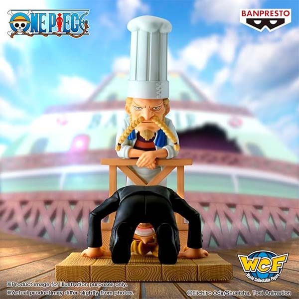 Figura Banpresto One Piece Escena despedida Sanji y Zeff