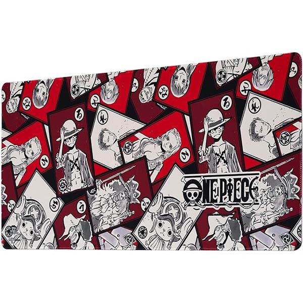 Alfombrilla Gamer XXL de One Piece Estampado Mugiwaras