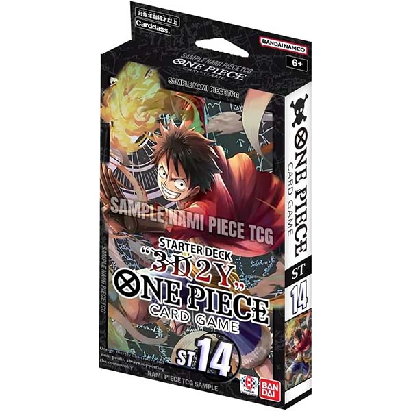 Caja cartas inicial One Piece: Luffy 3D2Y [ST-14]