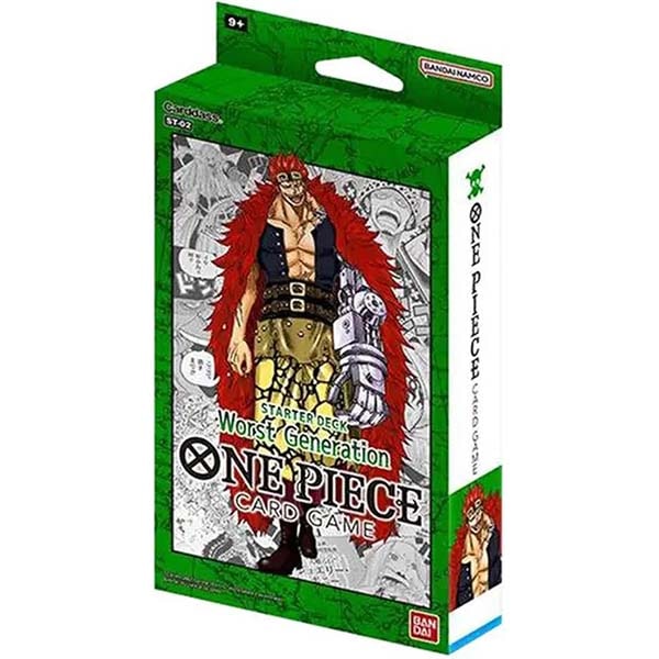 Caja cartas inicial One Piece: Worst Generation [ST-02]