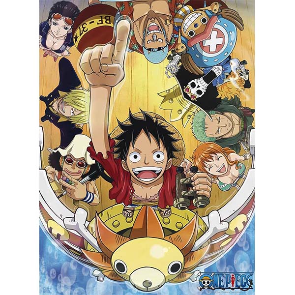 Póster One Piece Mugiwaras New World (52 x 38 cm)