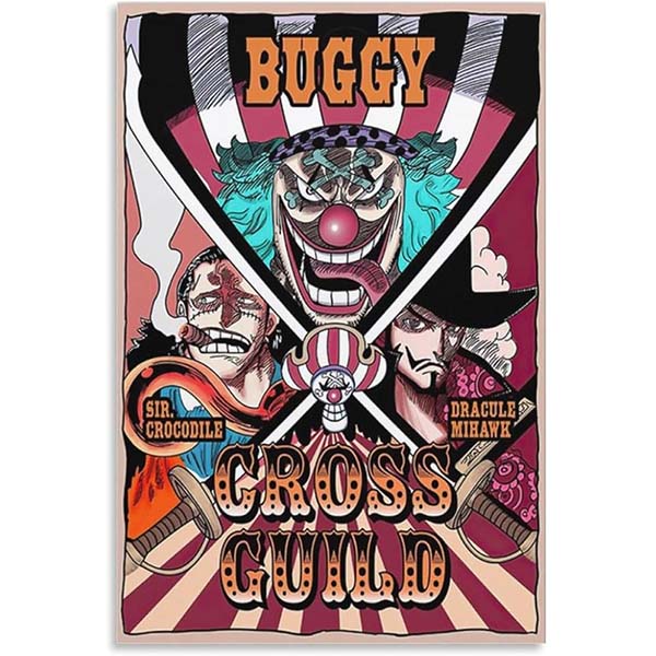 Productos de anime: poster one piece wanted cross guild