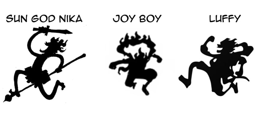 Joy Boy Luffy Nika diferencia