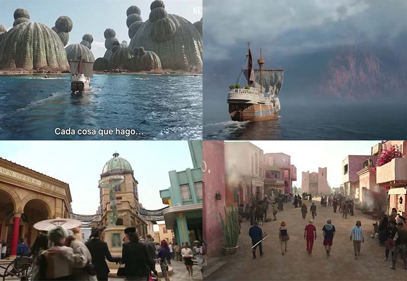 lugares One Piece live action 2