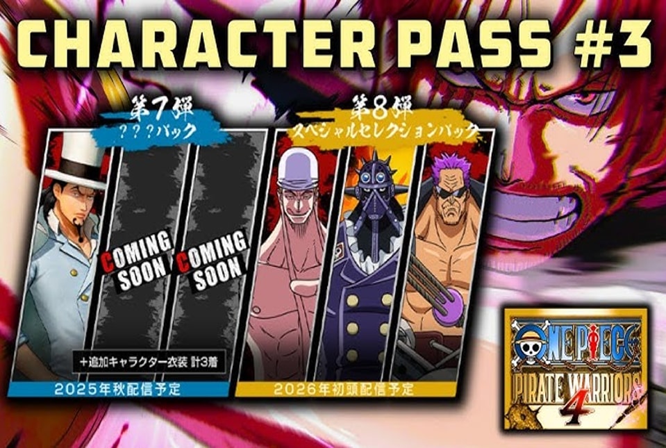 portada character pass 3 one piece pirate warriors 4