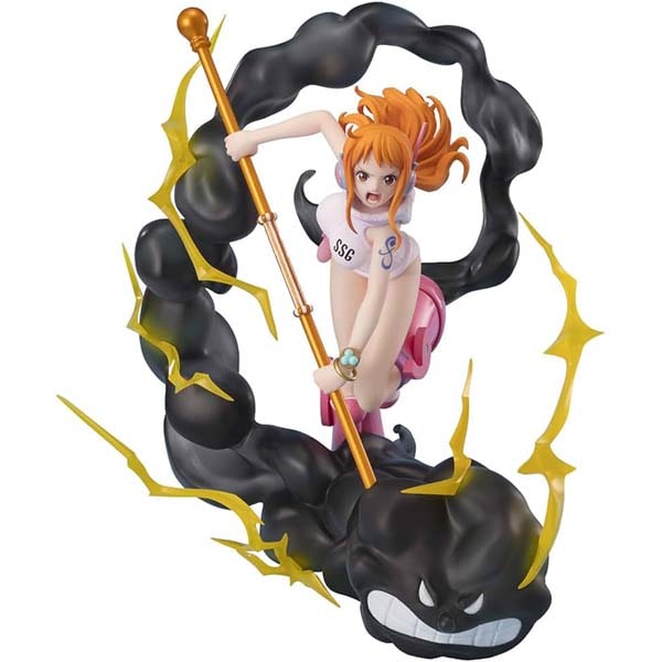 Figura Nami con Zeus en Egghead