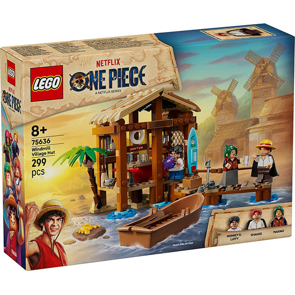 Cabaña pueblo Molino Lego One Piece