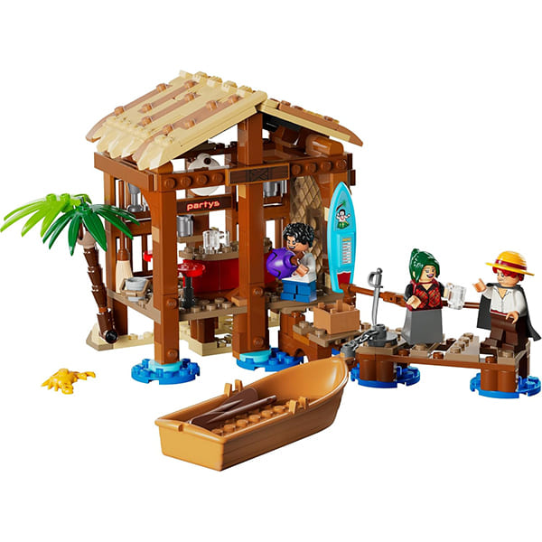 Cabaña pueblo Molino Lego One Piece