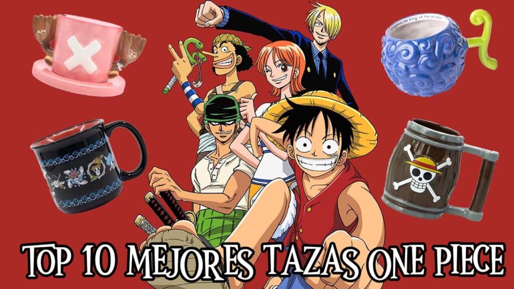 PORTADA 10 MEJORES TAZAS ONE PIECE AMAZON