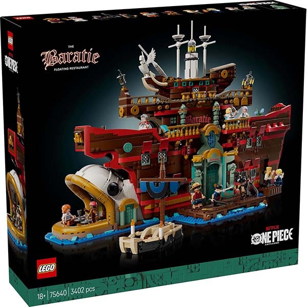 Restaurante flotante Baratie Lego One Piece