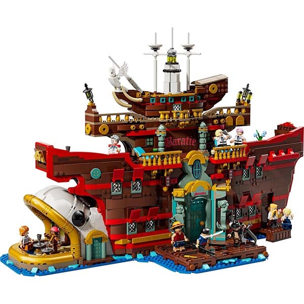 Restaurante flotante Baratie Lego One Piece