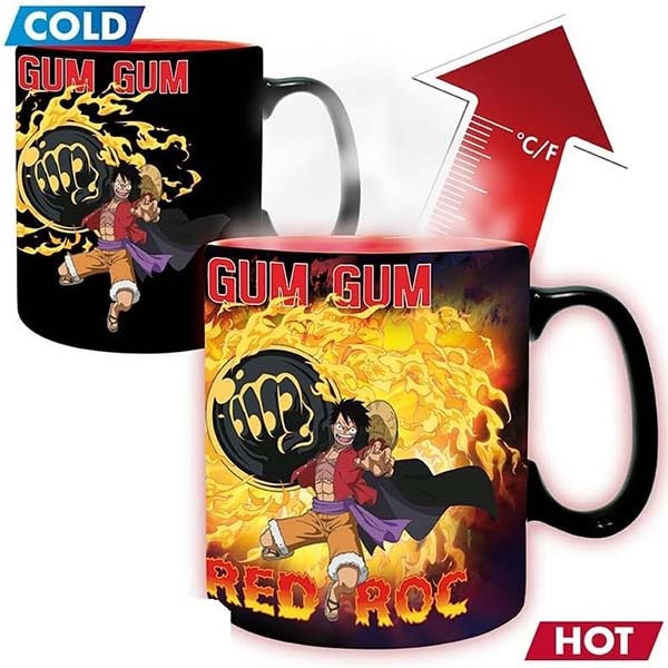 Taza térmica Luffy vs Kaido