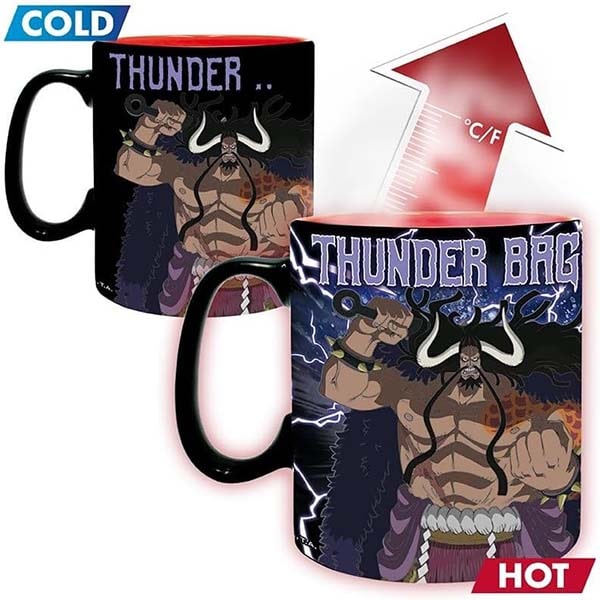 Taza térmica Luffy vs Kaido