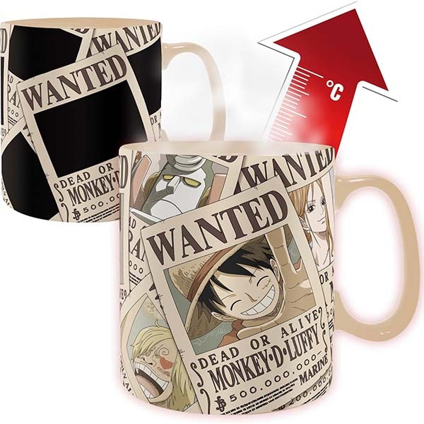 Taza térmica Wanted mugiwaras