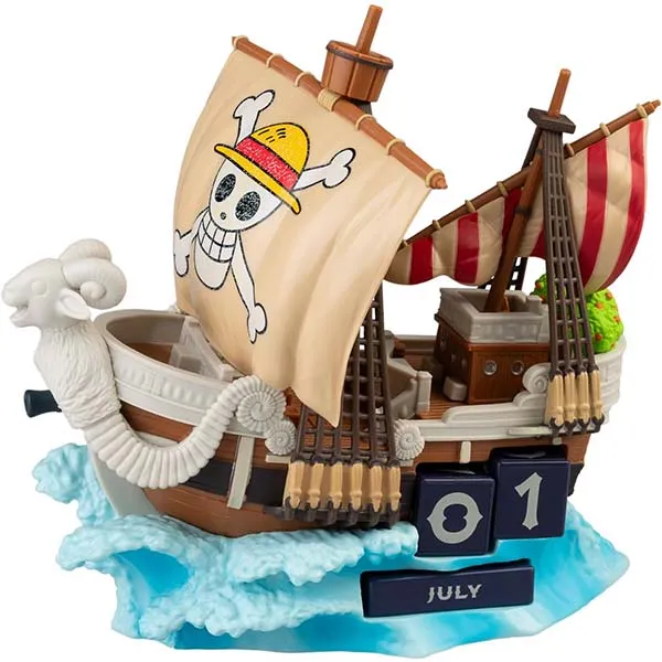 Calendario perpetuo One Piece Going Merry 3D