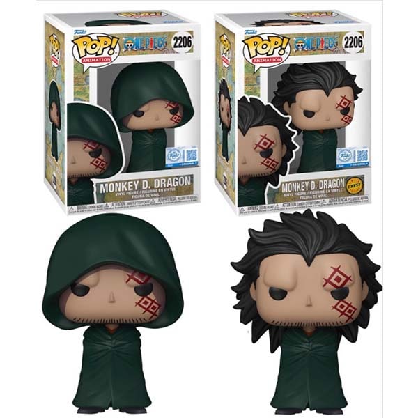 Funko Pop! n. 2206 Monkey D. Dragon Edición Especial