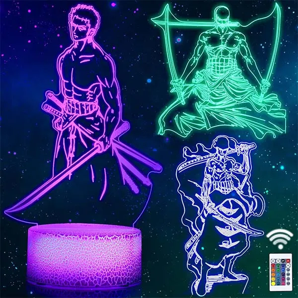 Lampara One Piece Roronoa Zoro