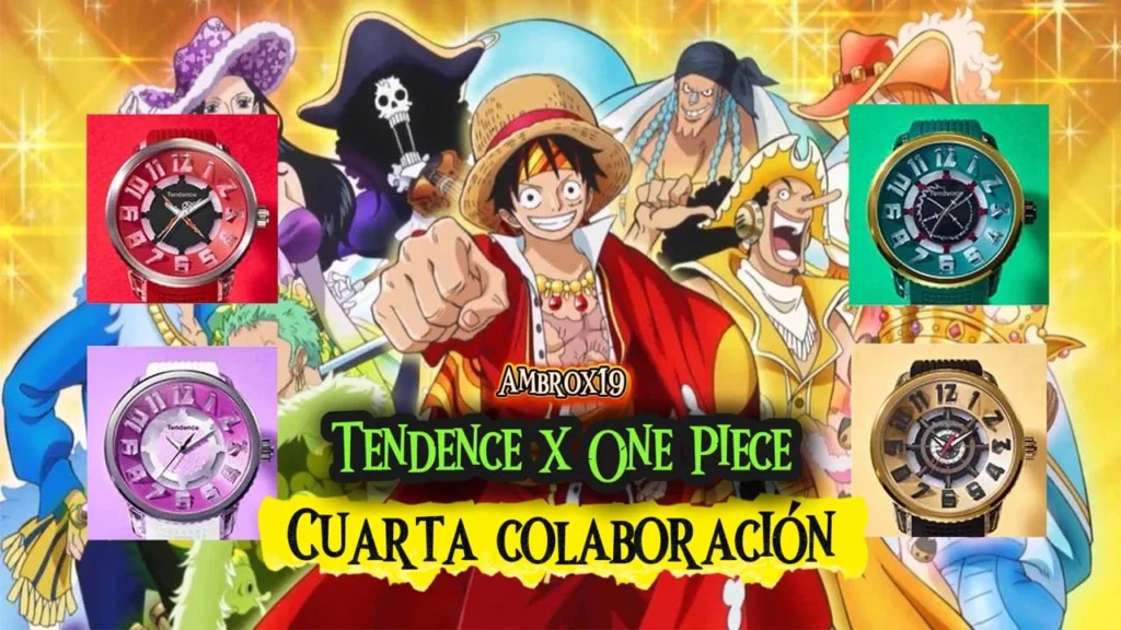 Tendence One Piece relojes colaboracion
