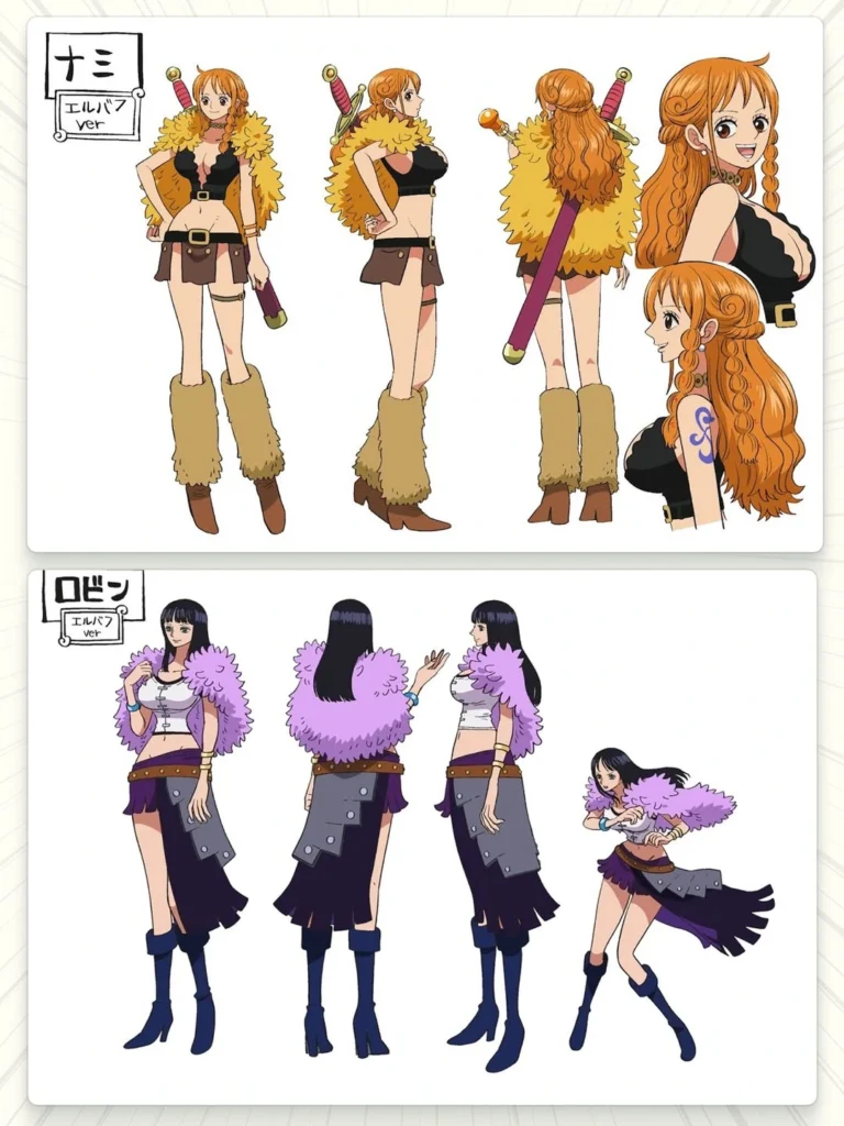 Nami y Robin en elbaf