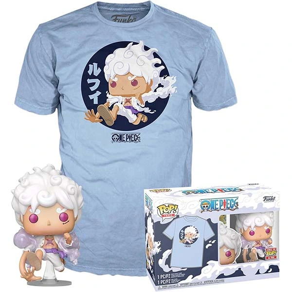 Pack Camiseta Funko Luffy Gear 5